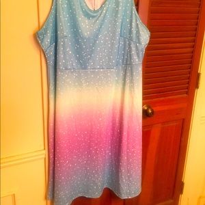 ROSEGAL 4XL Rainbow dress
